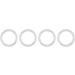 Buy O Ring Baby Schnuller Clips | Safe Silicone Pacifier Chain & Accessories for Infants - Buy Online on GoSupps.com