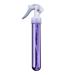 Transparent Colorful High Pressure Spray Bottle Portable Watering Suitable for Hairstyling Cleaning Plants Pets Barbers Salons(Button Purple)