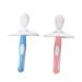 Goohochy training brush children toothbrush toothbrush toothed infant toothbrush toothbrush made of silicone toothbrush with lid pub