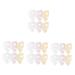 Didiseaon Lot De 4 Supports De Masques En Silicone Pour Masques Hydratants Et R utilisables Outils De Soins Du Visage 6 Pi ces X 4