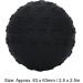 Verdant Touch Silicone Massage Ball - Fascia Relief for Body Shoulder & Hand | Yoga Exercise - Black - Buy Online on GoSupps.com