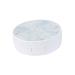 SOLUSTRE 1pc Contact Lens Case Mirror Box White The Solution White M