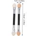 Didiseaon 48 Pcs Latex Eye Shadow Stick Eyeshadow Eye Shadow Applicator Double Sided Makeup Brush for Women - Buy Online on GoSupps.com