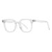 Fuqinqingoz Large square reading glasses HD glasses glare-free computer reader anti-blue light flat light mirror for women/men (color: C2 Size: +350) +350 C2