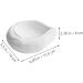 Cabilock Salad Bowl Household Food Bowl Kitchen Supplies Ceramic Dessert Bowl Ceramics Hotel Delicate 15.50X14.00X6.00CM As Shown - Buy Online on GoSupps.com