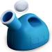 Urinal bottle for men urinal for men splash-proof with lid urinals for hospital outdoor car camping Blue -2000ml Blue