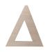 Focal20 Wooden Greek Letters  Unfinished 11 Inch Alphabet for DIY Crafts  Wood Letters Wooden Alphabets Letter Craft Pieces for DIY Display Decor ( ) 12 Inch