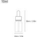 5Pcs Transparent Dropper Bottle 10ML Plastic Eye Dropper Bottles for Essential Oil Pipette Refillable - with Measured Pipette Funnel and Labels (White + Gold Cap) 10ml White + Gold Cap - Buy Online on GoSupps.com