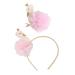 2Pcs Cute Headband Hair Clips Swan Hairband Hair Clips Hairpins for Girls Birthday Party Favors Hair Accessories