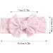 Buy Kiw Wednesday Baby Girl 3-Piece Nylon Turban Hair Bands - Pink Bowknot Elastic Straps for Newborns & Toddlers - International Shipping Available - Buy Online on GoSupps.com