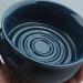Royal Blue Ceramic Men's Shaving Mug Bowl - Wide Mouth for Shaving Brush & Soap | International Shipping - Buy Online on GoSupps.com
