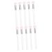 FRCOLOR Eye 10 Pcs Concealer Brush Wooden Handle Lip Brush Non Latex Makeup Sponge