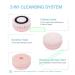 Ubbetter Rechargeable Facial Brush Set | 2 Speeds, 3 Brush Heads, Blackhead Remover | Exfoliating Massage | Waterproof Cleansing Brush - Buy Online on GoSupps.com
