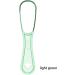 Auklopvzz Tongue Cleaner for Adults - Double-Sided Reusable Hygiene Brush for Fresh Breath - Unisex Plastic Scraper Tool in Light Green - Buy Online on GoSupps.com