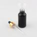ZEOABSY 6 PiecesÂ 30mlÂ Empty Frosted Black/Gold Glass Dropper Bottles with Glass Pipette for Essence Essential Oil Elite Fluid Travel Cosmetics Storage Containers - Buy Online on GoSupps.com