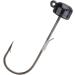 Reaction Tackle Tungsten Mushroom Head Ned Rig Shroom Jig Heads 1/10 oz - 5-Pack, Black - Buy Online on GoSupps.com