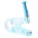LOOCOO 8Pcs Disposable Ear Piercing Gun Set - Sterile, Painless, Non-infection, Non-inflammation - Blue - Buy Online on GoSupps.com
