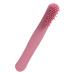Generic silicone massage comb with a long handle scalp massage comb |Hair band soft silicone ridge for all hair types of girls teenagers men and women rose