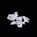 Healifty 10 Pairs Silicone Eyeglass Nose Pads - Anti-Slip Adhesive Transparent White for Comfortable Glasses - Buy Online on GoSupps.com