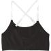Clementine Apparel Girls Clear Detachable Straps Dance Bra 12-14 Black - Buy Online on GoSupps.com
