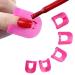 VNDEFUL 26 Pcs Reusable Nail Polish Stencil Set - Spill Proof Manicure Protector Tools - Buy Online on GoSupps.com