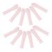 FOMIYES 12pcs Ear Wax Removal Tool Replacement Covers Soft Silicone Ear Scoop Sleeves Reusable Easy to Clean