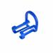 Disposable Cotton Roll Holder - 100pcs Blue Clip for Dental Clinics | Teeth Isolator & Holder - Buy Online on GoSupps.com