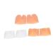Hemoton 3 Pairs Toe Sleeve Breathable Socks Silicone Gel Sneaker Socks Toe Protectors Ballet Shoe Toe Cover Tiptoe Cover Silica Gel Silicone Protectors Anti-Slip Pads Ballet Toe Cover Foot