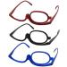 Clear Make Up Glasses Flip Up Lens Magnifying Eyeglasses Eye Makeup Glasses for Women (Blue 2.5) - Buy Online on GoSupps.com