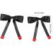Limtula Sweet Ballet Bowknot Hairpins Duckbills Hair Clip Barrettes French Side Pin for Lady Elegant Hair Styling Accessories Black - Buy Online on GoSupps.com