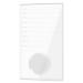 2-in-1 Crystal Glass False Lashes Adhesive Glue Pallet Holder for Eyelash Extensions  4'' x 2'' x 0.4'' 4x2x0.4 Inch (Pack of 1)