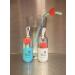 Reusable Silicone Straws with Cases Blue or White - Buy Online on GoSupps.com