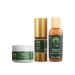 Meg Collection | Complete Skincare Set with MegFresh Cleanser MegPep Serum MegBright Moisturizer | Includes Free Gua Sha Tool