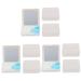 Ultechnovo 9 sentences contact lens container contact lenses case applianter removal tool caja para guardar herramientaset set -etui set lens tank with mirror small white whitex3stk 6.5x6.5x2cmx3pcs