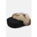 Lambskin Foot Warmer - Black Stracciatella Cuddly Merino Fur | Warm & Cozy International Shipping - Buy Online on GoSupps.com