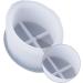COHEALI Resin Molds 2pcs Box box mold soap molds silicone molds for resin Silicone DIY Tools manual Resin Whitex2pcs 8.1X10.5CMx2pcs - Buy Online on GoSupps.com