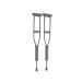 Stainless Steel Underarm Crutches Walking Aids for The Disabled and Elderly (Size : 106-118cm) Smooth Sailing