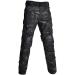 HARGLESMAN Men's Tactical Military Suit Long Sleeve Army Uniform with Knee Pads - Black Camo | Size Medium - Buy Online on GoSupps.com