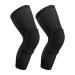 Focket Knee Brace - Breathable Knee Stabilizer for Lacrosse (M) - Black | International Shipping - Buy Online on GoSupps.com