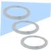 Alipis Cup Seal Ring 3pcs Seal Ring Insulated Cup Bottle Lid Ring Sealing Gaskets Sealing Ring Airtight Cup re-usable 5.4X4X0.35cm White - Buy Online on GoSupps.com