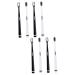 Minkissy 8 STK Wangan Hair toothbrush micro toothbrush travel toothbrush tooth hygiene oral hygiene dental cleaning brush weekly toothbrush brass toothbrush thorough cleaning