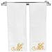 Modern Designs Pro Mr. and Mrs. Gifts - Couple Embroidered WASHCLOTHS Towels - Anniversary Wedding Engagement Gifts (2 Pack - Mr. & Mrs Washcloths)