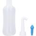 300ml Transparent Portable Nasal Wash Bottle for Home Use - Professional Soothing Stream, Blue Nose Design - Mxzzand - Buy Online on GoSupps.com