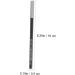  SOESFOUFU 12 Pieces Black Eyeliner 1 Eyeliner Makeup Eyeliner Eyebrow Pencil Micro Applicator Eyeliner Pencil Eyeliner Wooden Pole Plastic Position Girl - Buy Online on GoSupps.com