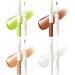 Eyeshadow Primer Set 4 Colors Liquid Matte Eyeshadow Set for Girl Neutral Creamy Eyeshadow Set Lightweight High-pigmented and - (Color: 2 Style A) 2 / Style a