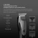 Professional Hummingbird Electric Hair Clipper - Rechargeable Cordless Low Noise Hair Trimmer with 3 Combs for Salon Quality Haircuts - Buy Online on GoSupps.com