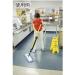 Rubbermaid Commercial 18 Inch Blue Microfiber Damp Room Mop Pad - Single Sided Mop Head - Buy Online on GoSupps.com