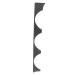 Car Center Control Panel Trim Easy to Clean Scratch-Resistant Carbon Pattern Air Conditioning Panel Cover Trim Lightweight for Vehicle