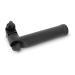 Canon Dual-Axis Single Adjustable Downrigger Rod Holder Mounted Black Single
