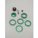 Motobecane Anodized 1 1/8 Headset Spacer Kit - Green Top Cap & Star Nut Bolt - Buy Online on GoSupps.com